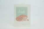 geboortekaartje jael lichtgroen